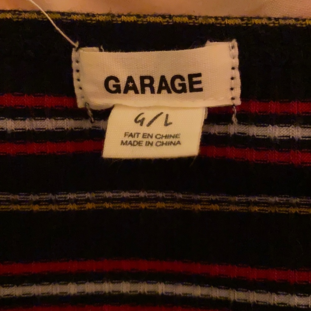 Garage Striped Dress